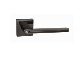 Межкомнатная дверная ручка Renz  Лана  95-03 BN, черный никель